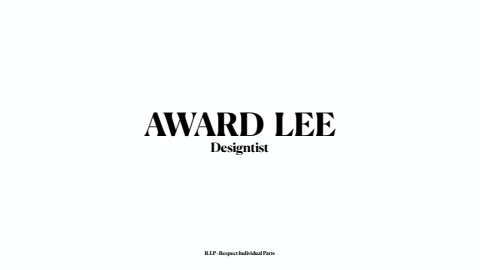 Award Lee Portfolio