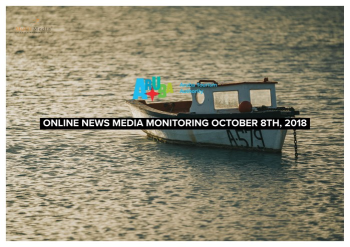 ONLINE NEWS MEDIA MONITORING OCTOBER 8TH, 2018