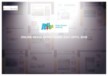 ONLINE MEDIA MONITORING UPDATE JULY 25TH, 2018