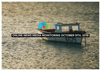 ONLINE NEWS MEDIA MONITORING OCTOBER 9TH, 2018