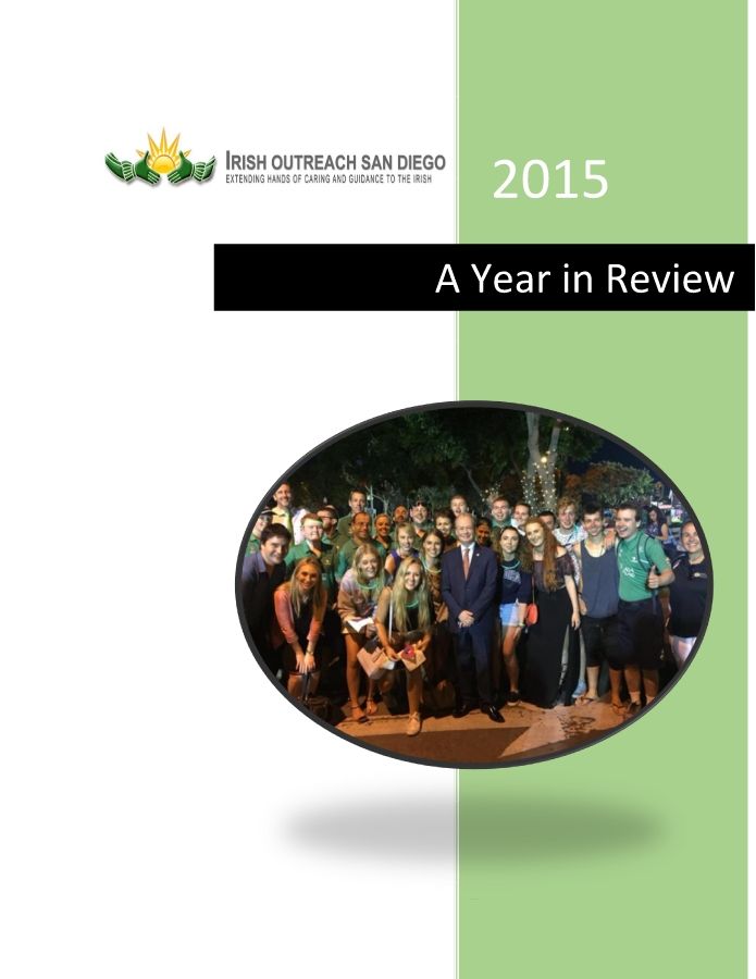 Irish Outreach San Diego 2015 - A Year in Review