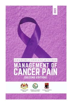 QR-Quick Reference for Healthcare Providers - Management of Cancer Pain