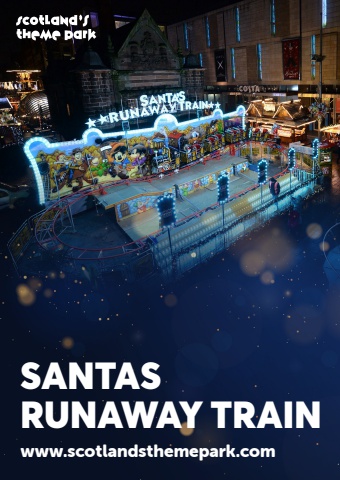 M&D's Santas runaway train