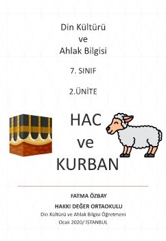 Hac ve Kurban- (Fatma ÖZBAY)