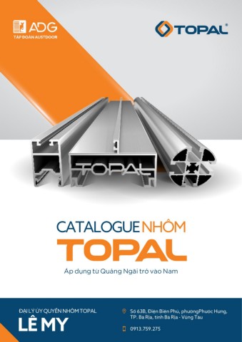 CATALOGUE NHÔM TOPAL - Đại lý Lê My