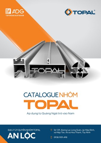 CATALOGUE NHÔM TOPAL - Đại lý An Lộc