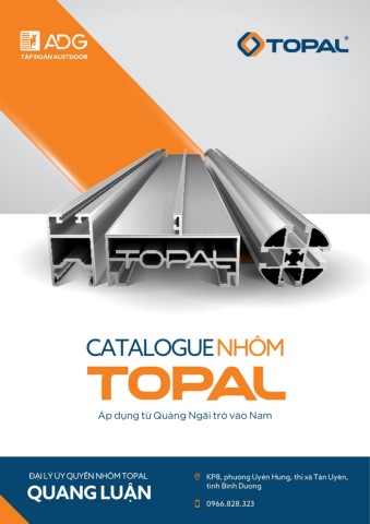 CATALOGUE NHÔM TOPAL - Đại lý Quang Luận