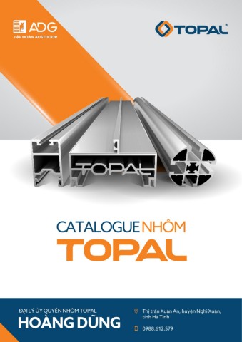 CATALOGUE NHÔM TOPAL - Đại lý Hoàng Dũng