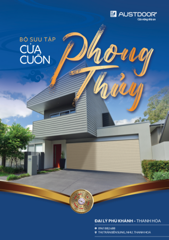 Đại lý Phú Khánh - BST cửa cuốn phong thủy Austdoor