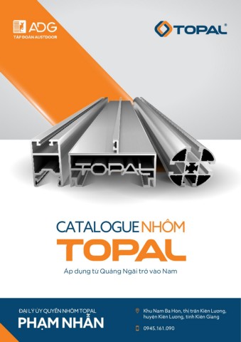 CATALOGUE NHÔM TOPAL - Đại lý Phạm Nhẫn