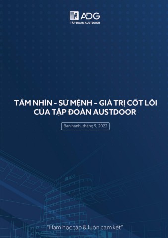 Tầm nhìn - Sứ mệnh - GTCCL của ADG