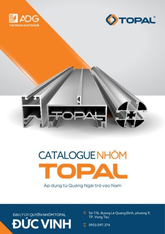 CATALOGUE NHÔM TOPAL - Đại lý Đức Vinh