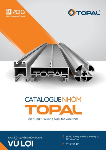 CATALOGUE NHÔM TOPAL - Đại lý Vũ Lợi