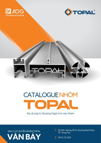 CATALOGUE NHÔM TOPAL - Đại lý Văn Bảy