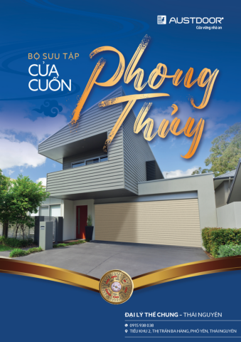 Đại lý Thế Chung TN - BST cửa cuốn phong thủy Austdoor