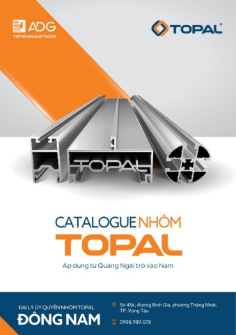 CATALOGUE NHÔM TOPAL - Đại lý Đông Nam