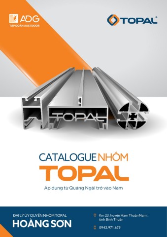 CATALOGUE NHÔM TOPAL - Đại lý Hoàng Sơn