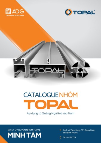 CATALOGUE NHÔM TOPAL - Đại lý Minh Tâm