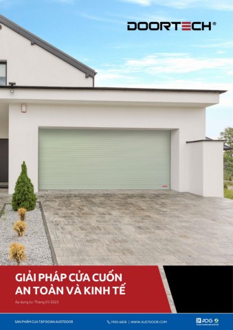 Bảng giá cửa cuốn Doortech miền Bắc