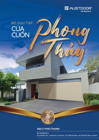 Đại lý Phú Thanh - BST cửa cuốn phong thủy Austdoor