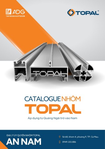 CATALOGUE NHÔM TOPAL - Đại lý An Nam