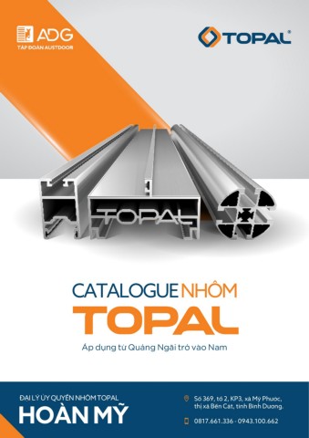 CATALOGUE NHÔM TOPAL - Đại lý Hoàn Mỹ