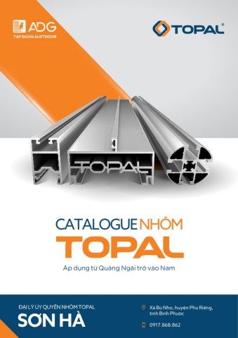 CATALOGUE NHÔM TOPAL - Đại lý Sơn Hà