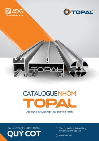 CATALOGUE NHÔM TOPAL - Đại lý Quý Cọt