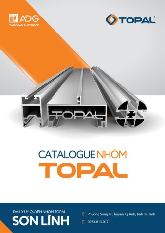 CATALOGUE NHÔM TOPAL - Đại lý Sơn Lĩnh