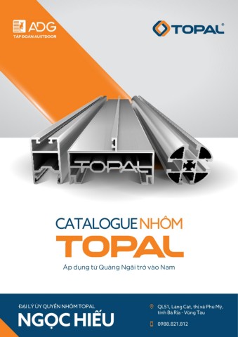 CATALOGUE NHÔM TOPAL - Đại lý Ngọc Hiếu