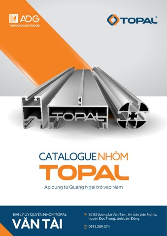 CATALOGUE NHÔM TOPAL - Đại lý Văn Tài