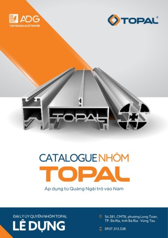 CATALOGUE NHÔM TOPAL - Đại lý Lê Dựng