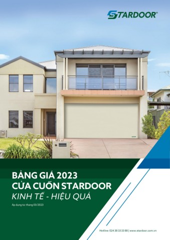 Bảng giá cửa cuốn Stardoor miền Nam