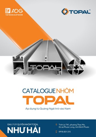 CATALOGUE NHÔM TOPAL - Đại lý Như Hải