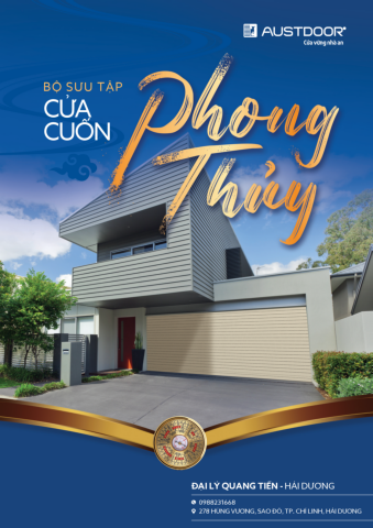 Đại lý Quang Tiến HD - BST cửa cuốn phong thủy Austdoor