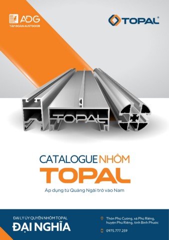 CATALOGUE NHÔM TOPAL - Đại lý Đại Nghĩa