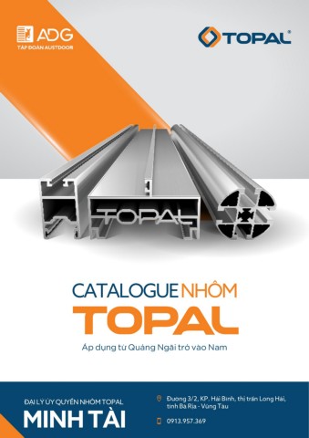 CATALOGUE NHÔM TOPAL - Đại lý Minh Tài