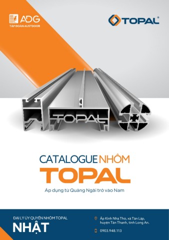 CATALOGUE NHÔM TOPAL - Đại lý Nhật