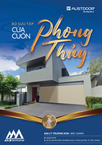 Đại lý Trường Sơn BG - BST cửa cuốn phong thủy Austdoor