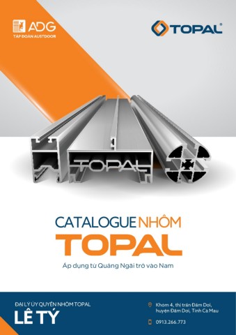 CATALOGUE NHÔM TOPAL - Đại lý Lê Tý