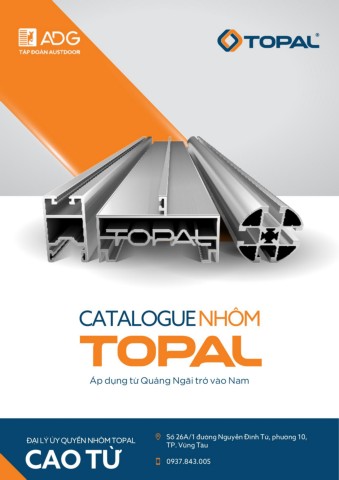 CATALOGUE NHÔM TOPAL - Đại lý Cao Từ