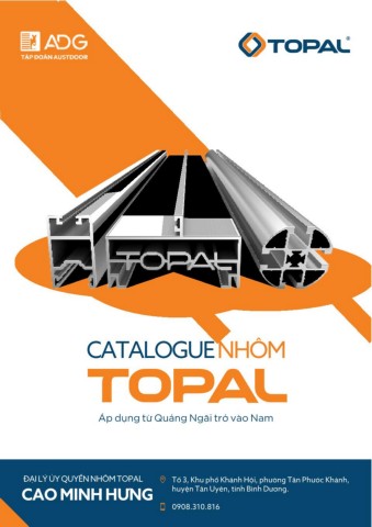 CATALOGUE NHÔM TOPAL - Đại lý Cao Minh Hưng