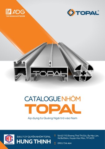 CATALOGUE NHÔM TOPAL - Đại lý Hưng Thịnh