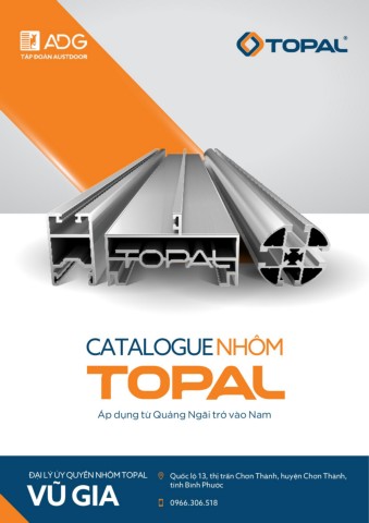 CATALOGUE NHÔM TOPAL - Đại lý Vũ Gia