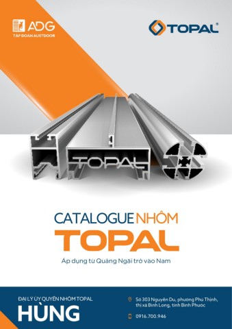 CATALOGUE NHÔM TOPAL - Đại lý Hùng