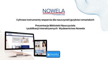 Folder informacyjny Wydawnictwo Nowela