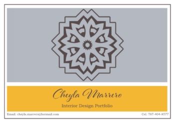 Cheyla Marrero Interior Design Portfolio