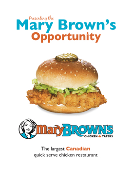 Mary Browns Opportunity