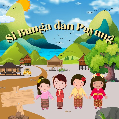 Si Bunga dan Payung
