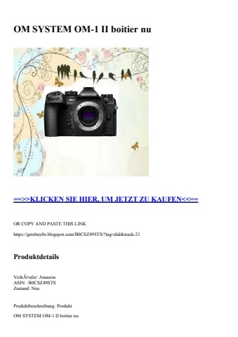 9849 om system om-1 ii boitier nu